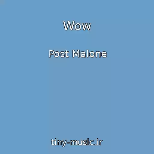 کاور آهنگ Wow از Post Malone