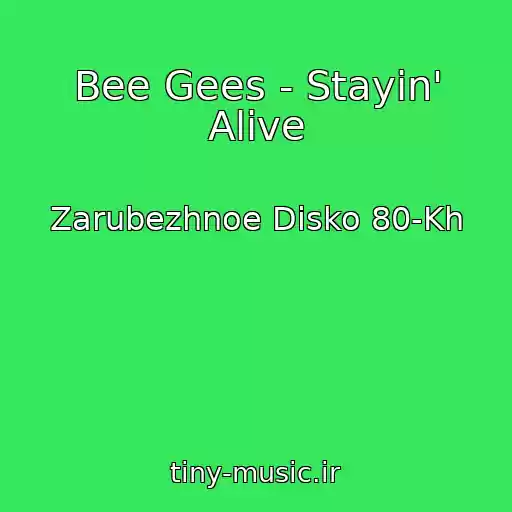 کاور آهنگ Bee Gees - Stayin' Alive از Zarubezhnoe Disko 80-Kh