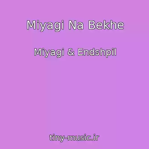 کاور آهنگ Miyagi Na Bekhe از Miyagi & Endshpil