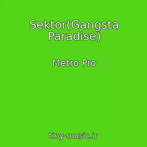 کاور آهنگ Sektor(Gangsta Paradise) از Metro Pro