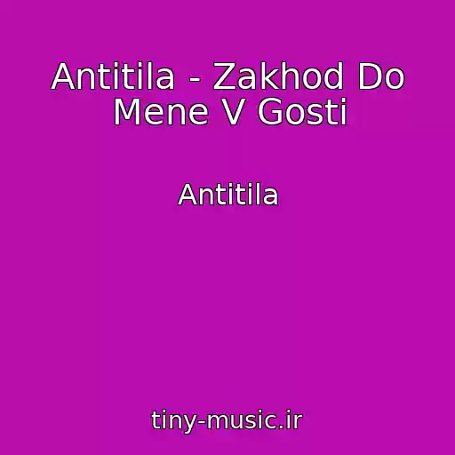 کاور آهنگ Antitіla - Zakhod Do Mene V Gostі از Antitіla