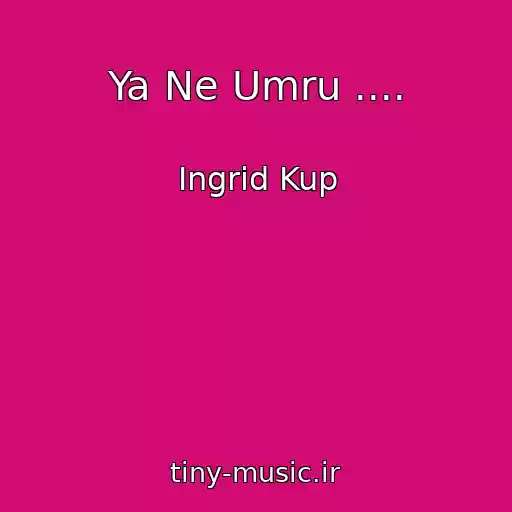 کاور آهنگ Ya Ne Umru .... از Ingrid Kup