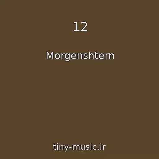 کاور آهنگ 12 از Morgenshtern