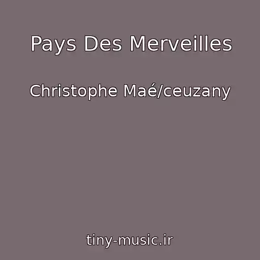 کاور آهنگ Pays Des Merveilles از Christophe Maé/ceuzany