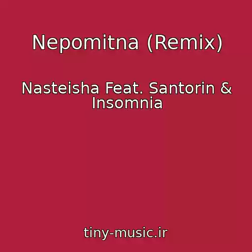 کاور آهنگ Nepomіtna (Remix) از Nasteisha Feat. Santorin & Insomnia