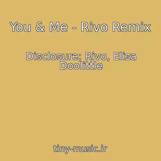 کاور آهنگ You & Me - Rivo Remix از Disclosure; Rivo, Eliza Doolittle