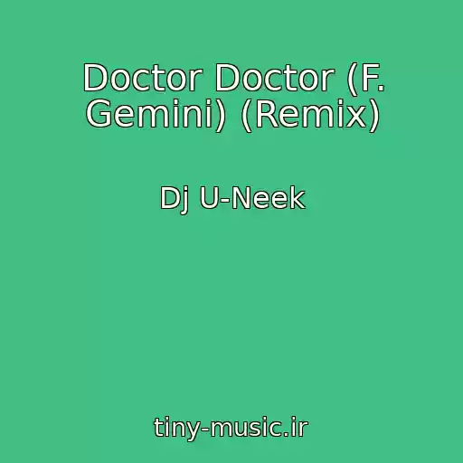 کاور آهنگ Doctor Doctor (F. Gemini) (Remix) از Dj U-Neek