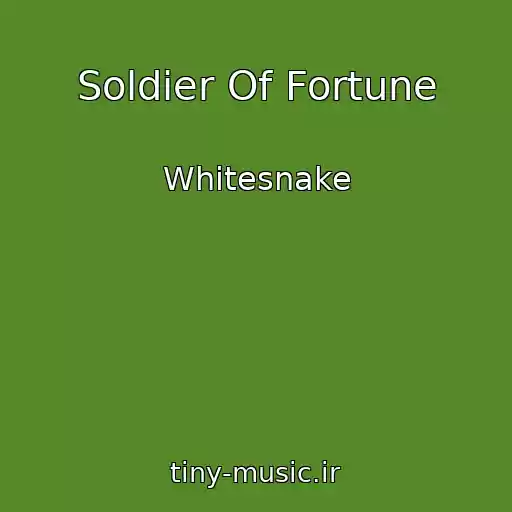 کاور آهنگ Soldier Of Fortune از Whitesnake
