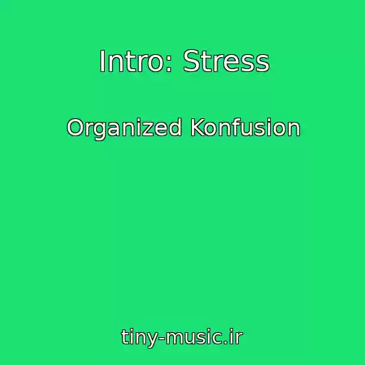کاور آهنگ Intro: Stress از Organized Konfusion
