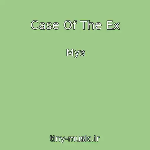 کاور آهنگ Case Of The Ex از Mya