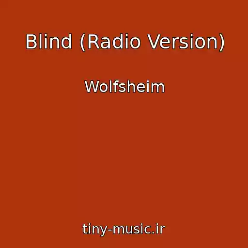 کاور آهنگ Blind (Radio Version) از Wolfsheim