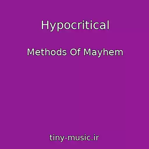 کاور آهنگ Hypocritical از Methods Of Mayhem