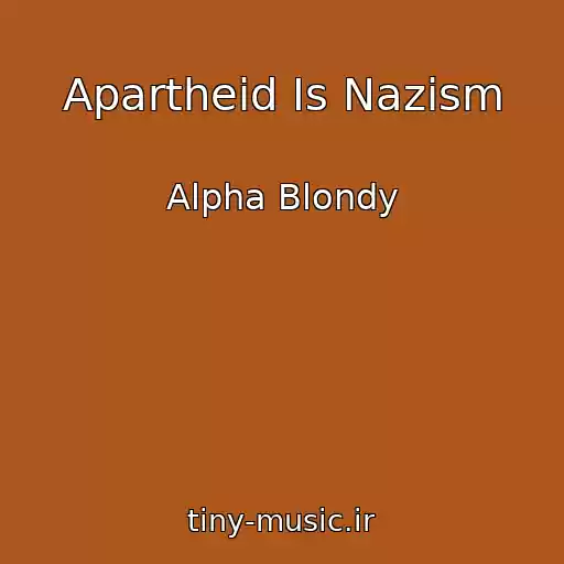 کاور آهنگ Apartheid Is Nazism از Alpha Blondy