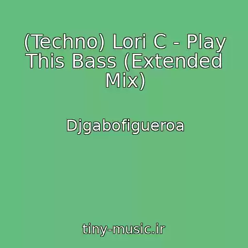کاور آهنگ (Techno) Lori C - Play This Bass (Extended Mix) از Djgabofigueroa