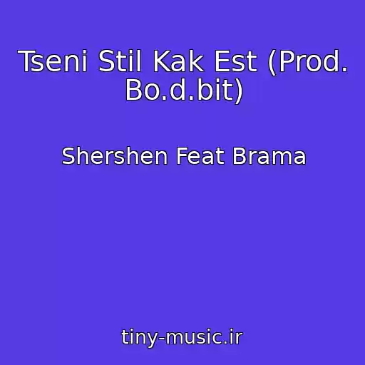 کاور آهنگ Tseni Stil Kak Est (Prod. Bo.d.bit) از Shershen Feat Brama