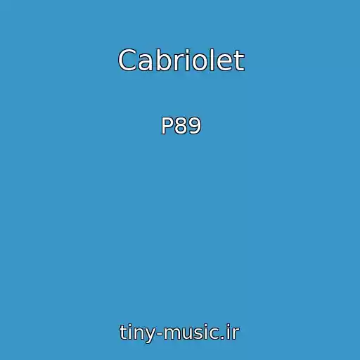 کاور آهنگ Cabriolet از P89