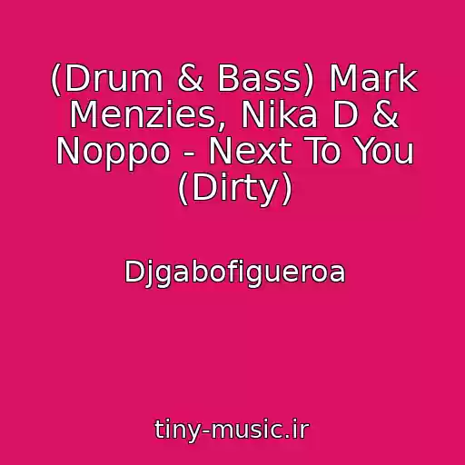 کاور آهنگ (Drum & Bass) Mark Menzies, Nika D & Noppo - Next To You (Dirty) از Djgabofigueroa