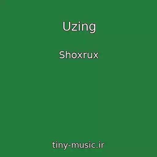 کاور آهنگ Uzing از Shoxrux