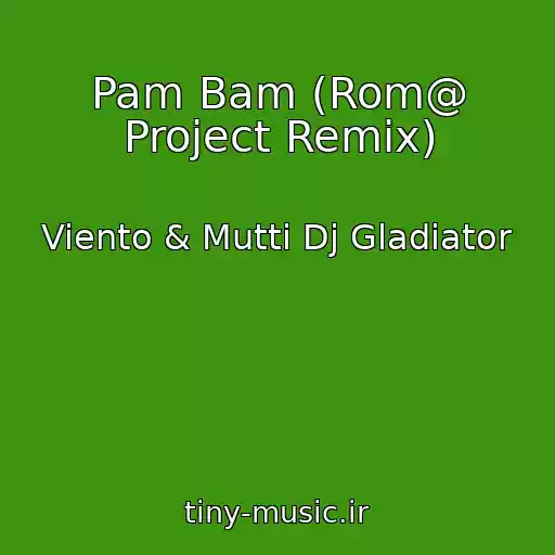 کاور آهنگ Pam Bam (Rom@ Project Remix) از Viento & Mutti Dj Gladiator