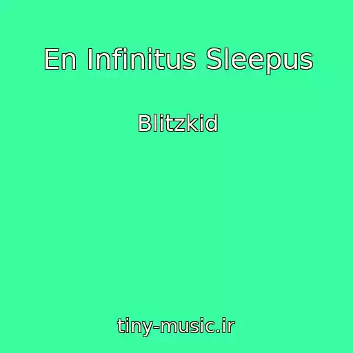 کاور آهنگ En Infinitus Sleepus از Blitzkid