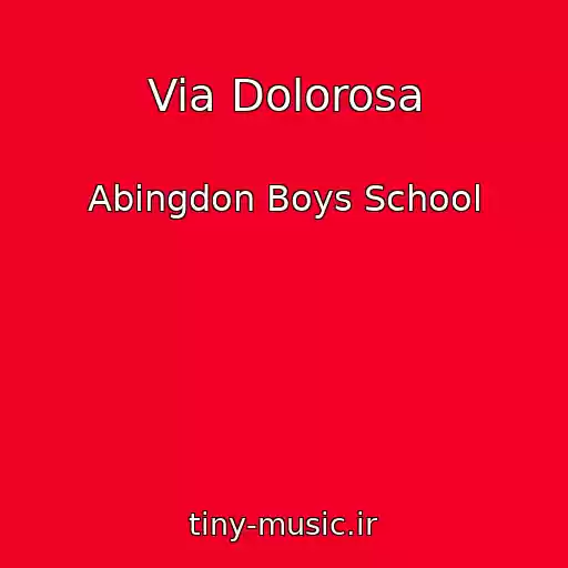 کاور آهنگ Via Dolorosa از Abingdon Boys School