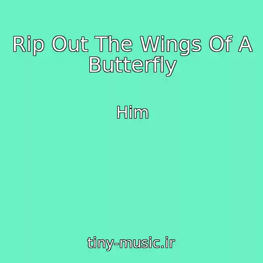 کاور آهنگ Rip Out The Wings Of A Butterfly از Him