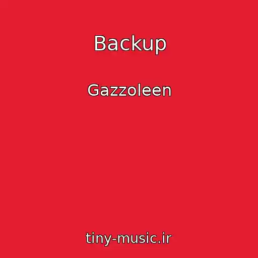 کاور آهنگ Backup از Gazzoleen