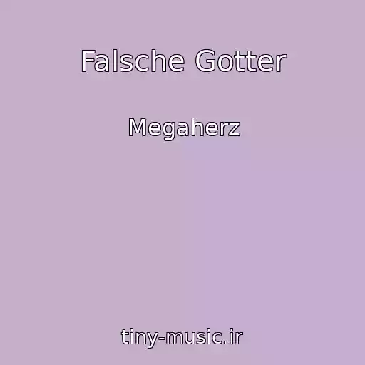کاور آهنگ Falsche Gotter از Megaherz