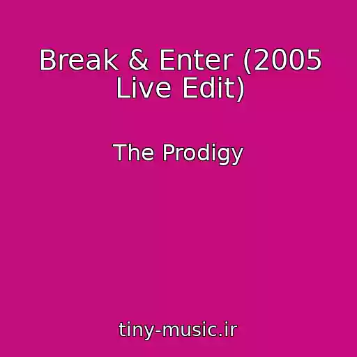 کاور آهنگ Break & Enter (2005 Live Edit) از The Prodigy
