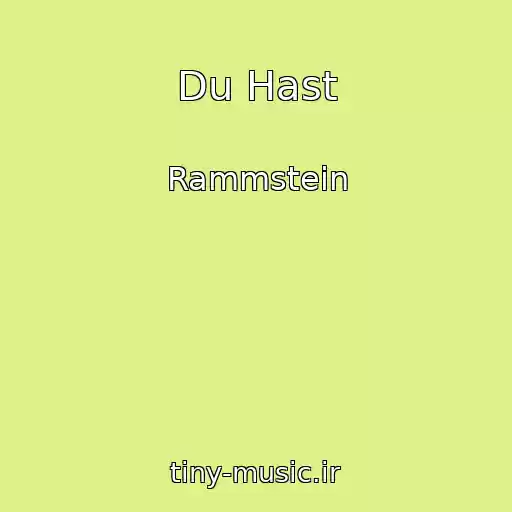 کاور آهنگ Du Hast از Rammstein