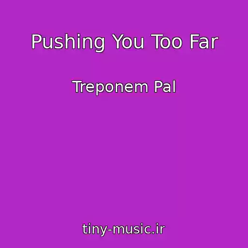 کاور آهنگ Pushing You Too Far از Treponem Pal