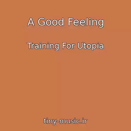 کاور آهنگ A Good Feeling از Training For Utopia
