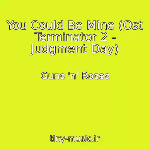 کاور آهنگ You Could Be Mine (Ost Terminator 2 - Judgment Day) از Guns 'n' Roses