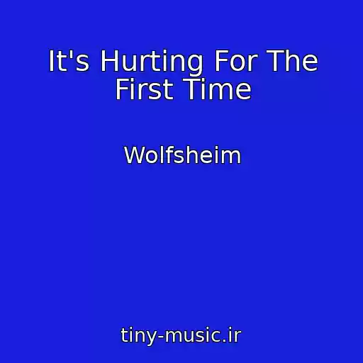 کاور آهنگ It's Hurting For The First Time از Wolfsheim