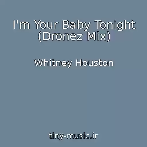 کاور آهنگ I'm Your Baby Tonight (Dronez Mix) از Whitney Houston