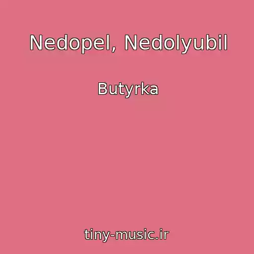 کاور آهنگ Nedopel, Nedolyubil از Butyrka