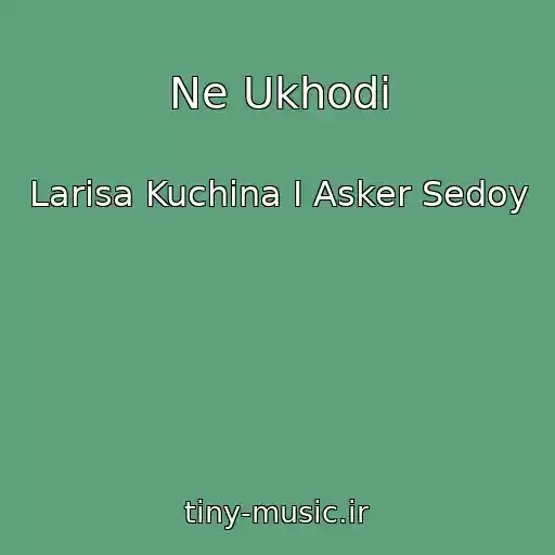 کاور آهنگ Ne Ukhodi از Larisa Kuchina I Asker Sedoy