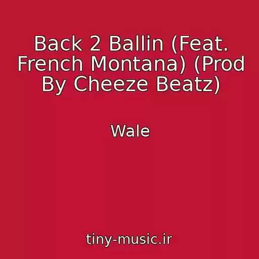 کاور آهنگ Back 2 Ballin (Feat. French Montana) (Prod By Cheeze Beatz) از Wale