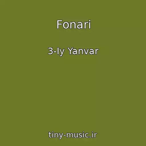 کاور آهنگ Fonari از 3-Iy Yanvar