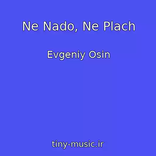 کاور آهنگ Ne Nado, Ne Plach از Evgeniy Osin