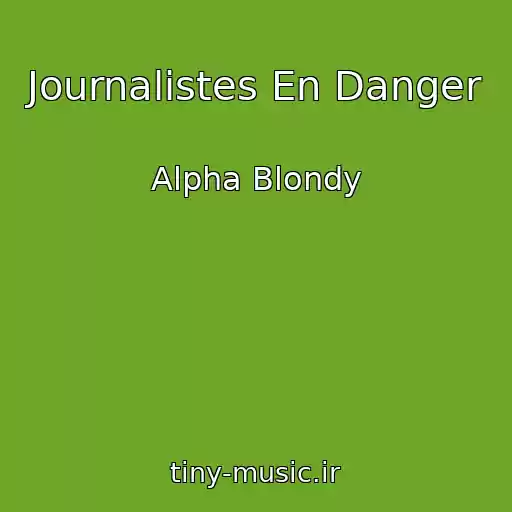 کاور آهنگ Journalistes En Danger از Alpha Blondy