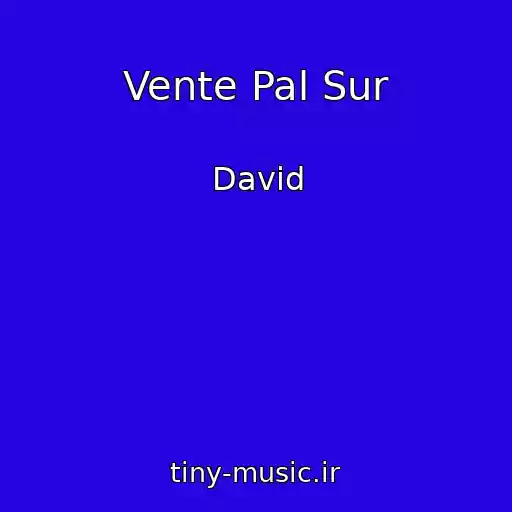 کاور آهنگ Vente Pal Sur از David