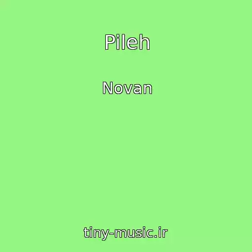 کاور آهنگ Pileh از Novan