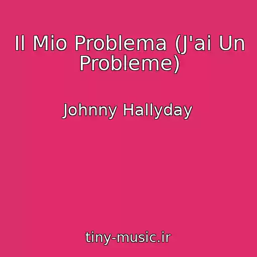 کاور آهنگ Il Mio Problema (J'ai Un Probleme) از Johnny Hallyday