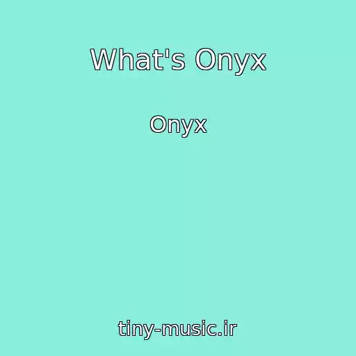 کاور آهنگ What's Onyx از Onyx