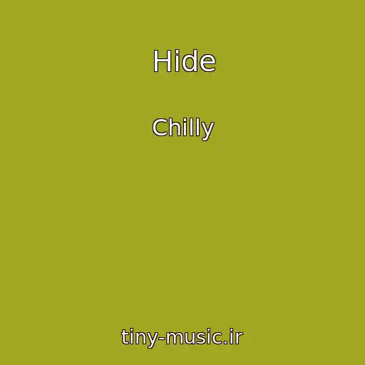 کاور آهنگ Hide از Chilly