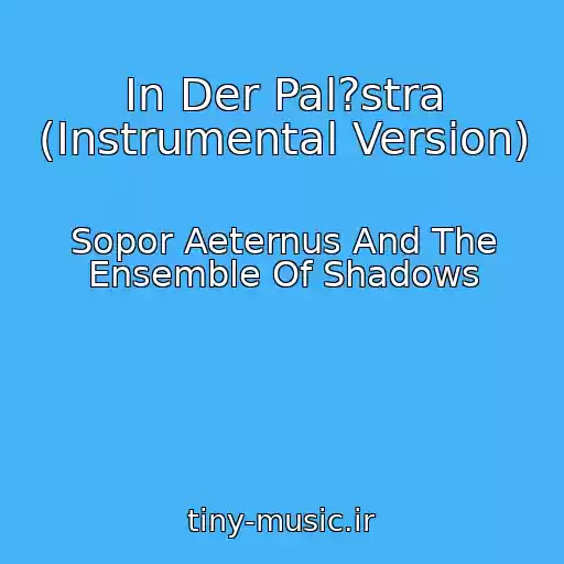 کاور آهنگ In Der Pal?stra (Instrumental Version) از Sopor Aeternus And The Ensemble Of Shadows