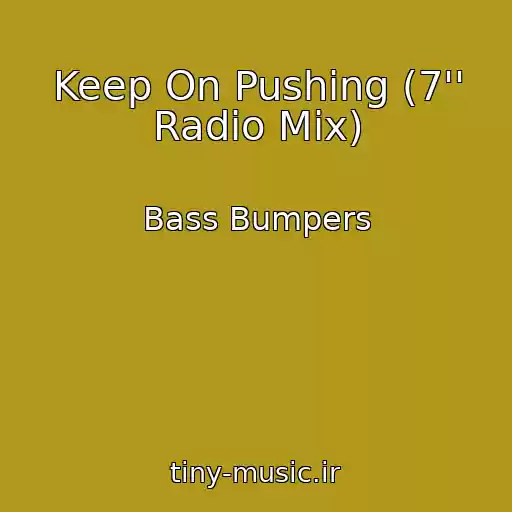 کاور آهنگ Keep On Pushing (7'' Radio Mix) از Bass Bumpers