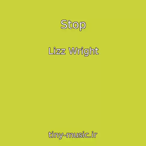 کاور آهنگ Stop از Lizz Wright