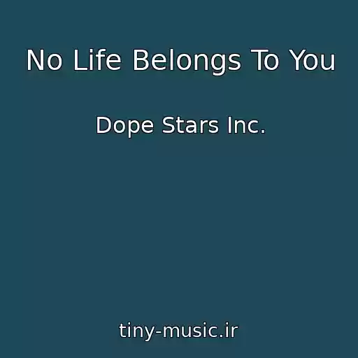 کاور آهنگ No Life Belongs To You از Dope Stars Inc.